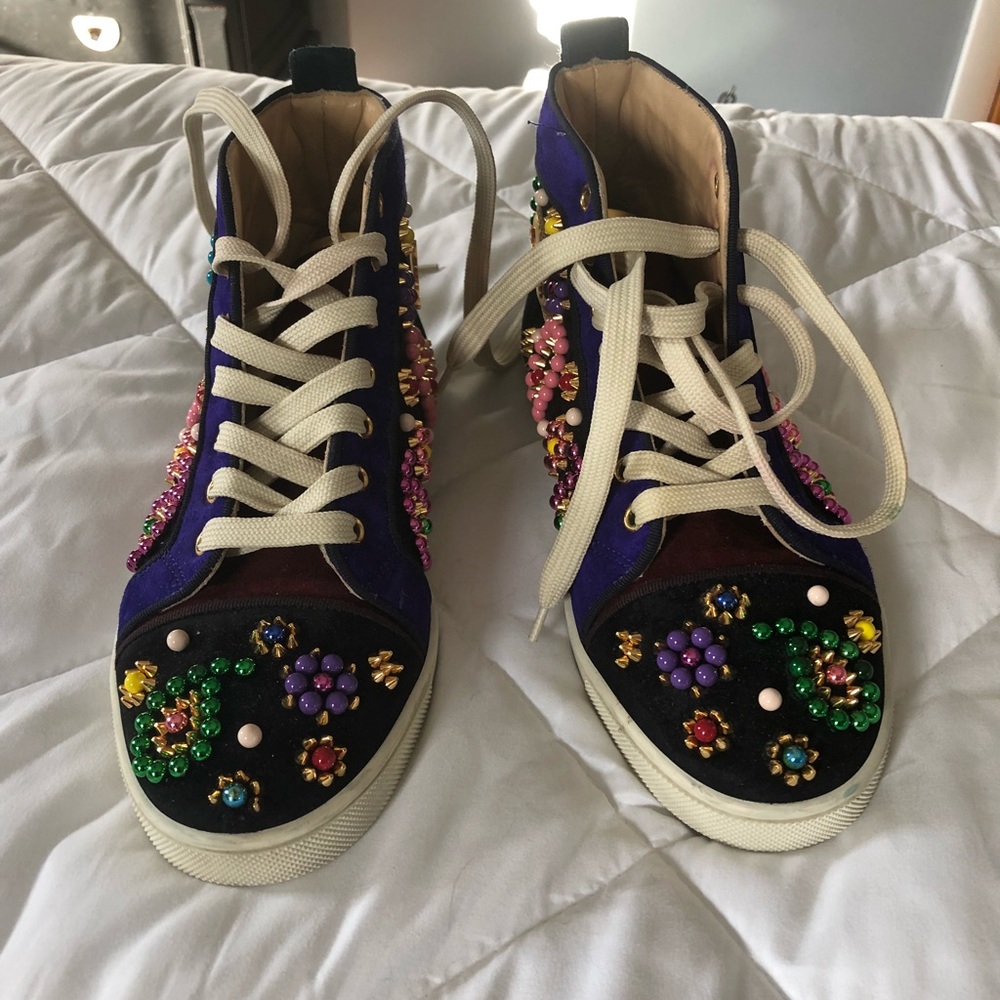 SOLD Louboutin sneacandy sneakers